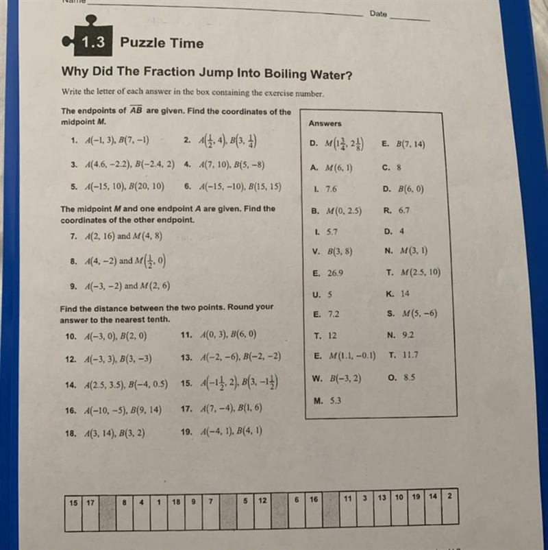 1.3 Puzzle Time Why Did The Fraction Jump Into Boiling Water?-example-1