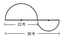 Find the total area in the picture. Round to the nearest tenths place.-example-1