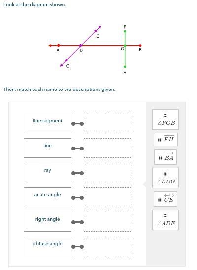 Identify Lines/Angles (POINTS!!)-example-1