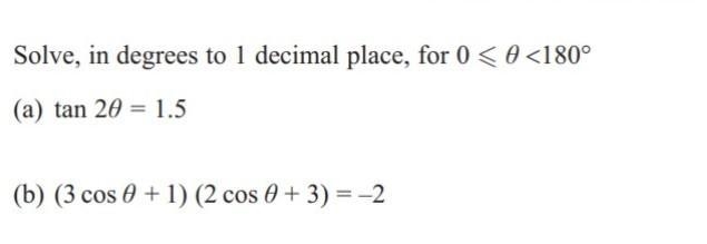 Pls solve the following math from trigonometry ​-example-1