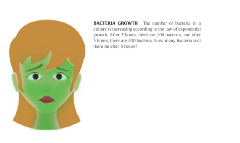 Bacterial Growth Exponential Function-example-1