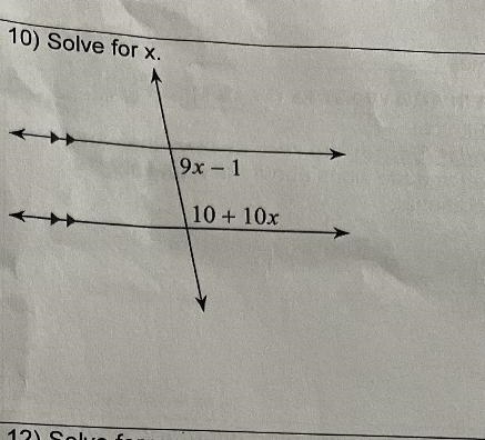 Help solve for x !!!-example-1