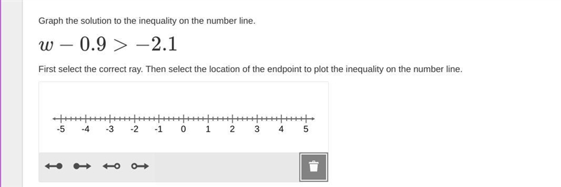 Can someone help me! Please show pictures of the number line thank you!-example-1