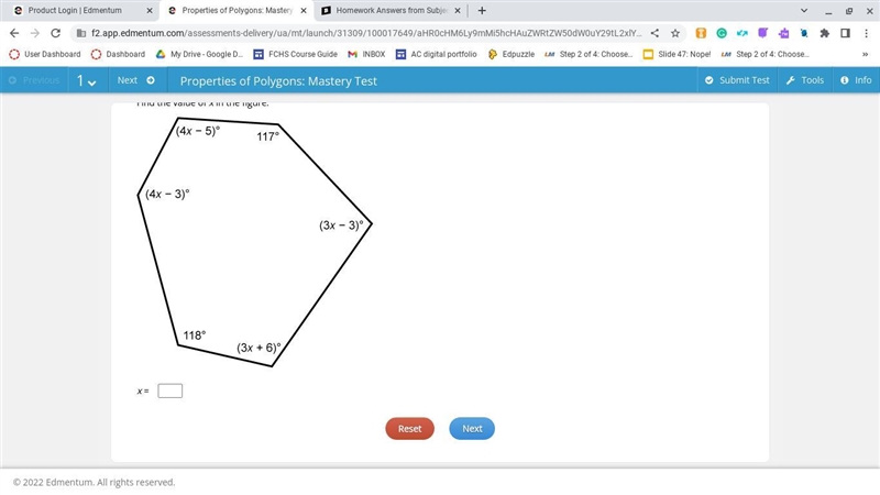 Find the value of x in the figure-example-1