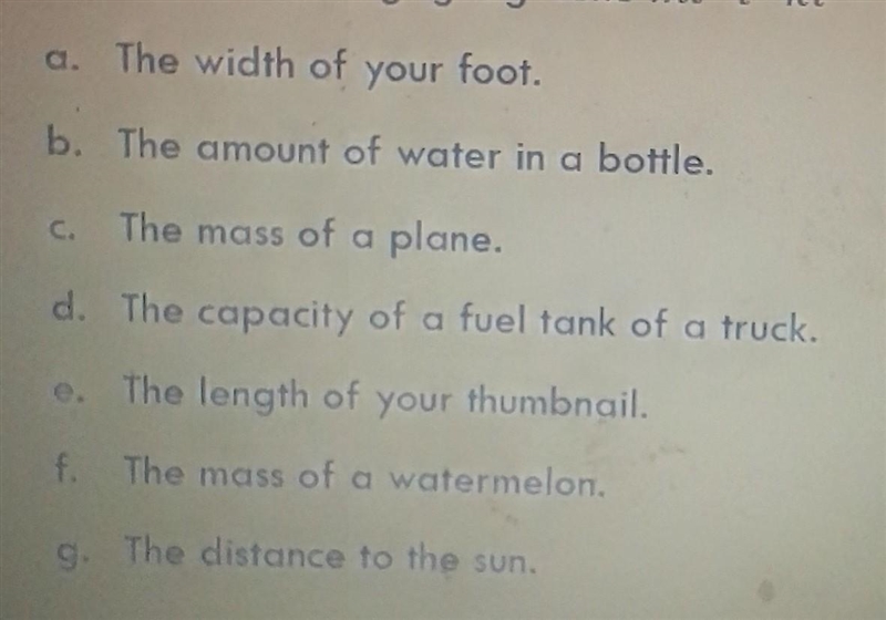 2. Which of these units would be used to measure each of the following mm, cm, m, km-example-1