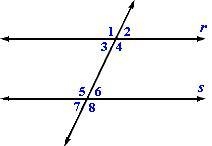 30 points, please help, no links Complete the proof. Given: r | | s Prove: angle 2, angle-example-1