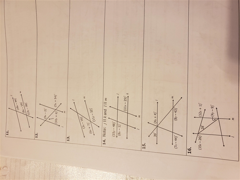 I need help with number 11 - 16-example-1