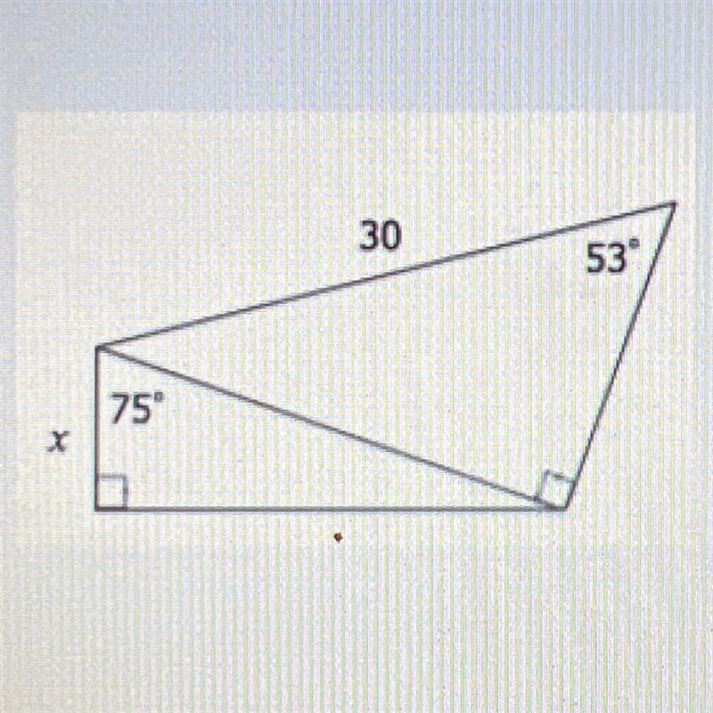 Fin each missing measure. Round all answers to the nearest tenth. Pls Help!!-example-1