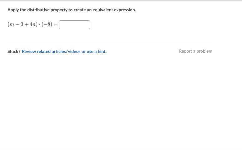 Distrubtive property with variables KA 5 stars if answer is correct-example-1