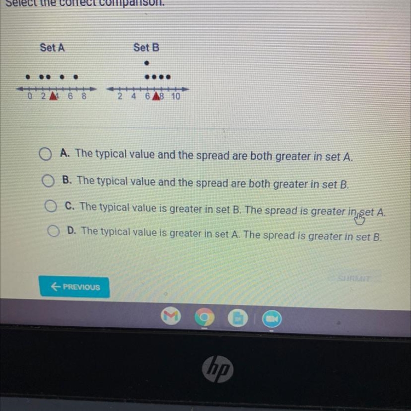 Select the correct comparison PLEASE HELP ASAP!-example-1