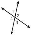 Which of the angle pairs can be classified as vertical angles? A) ∠3 and ∠1 B) ∠3 and-example-1