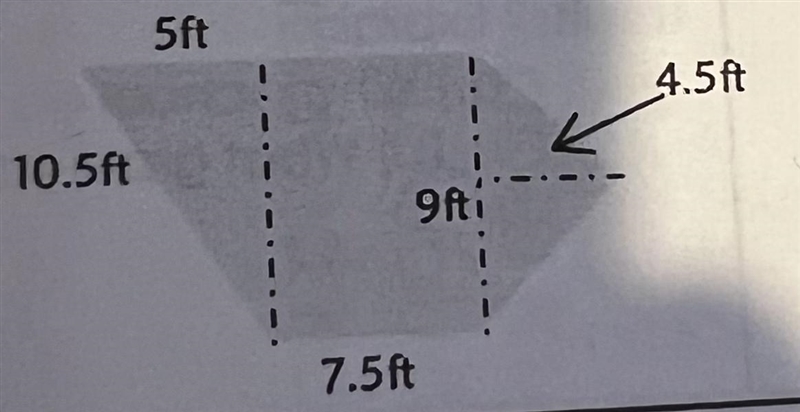 Find the area of the figure.-example-1