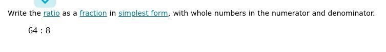 Write the ratio as a fraction in simplest form, with whole numbers in the numerator-example-1