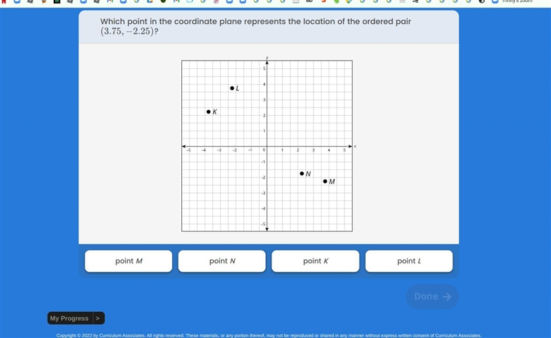 Which point in the coordinate plane? HELP!!-example-1