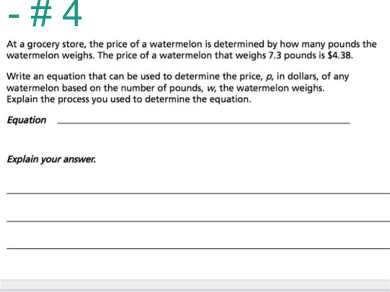 How do I write the equation Thanks for the help-example-1