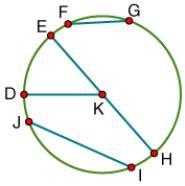 Which line segments are a chord of K? FG DK IJ HE-example-1