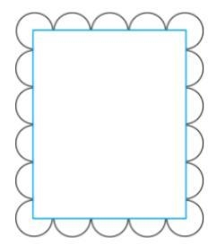 Kiran bent some wire around a rectangle to make a picture frame. The rectangle is-example-1