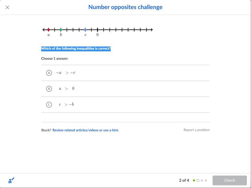 Which of the following inequalities is correct?-example-1