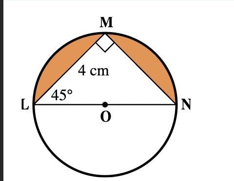 Find the area of the shaded regions below. Give your answer as a completely simplified-example-1