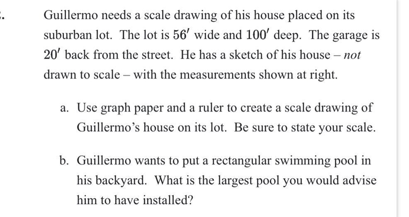 Can someone please draw this math scale drawing for me, I don’t have access to large-example-1