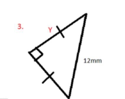 3.3 find the length of the side indicated. And round to 1 decimal place-example-1