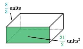 What is the volume of the following rectangular prism?-example-1