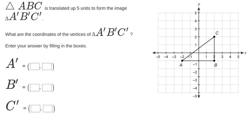 PLEASE HELP!!! 20 POINTS, IF YOU DONT KNOW THE ANSWER DO NOT ANSWER. △ABC is translated-example-1