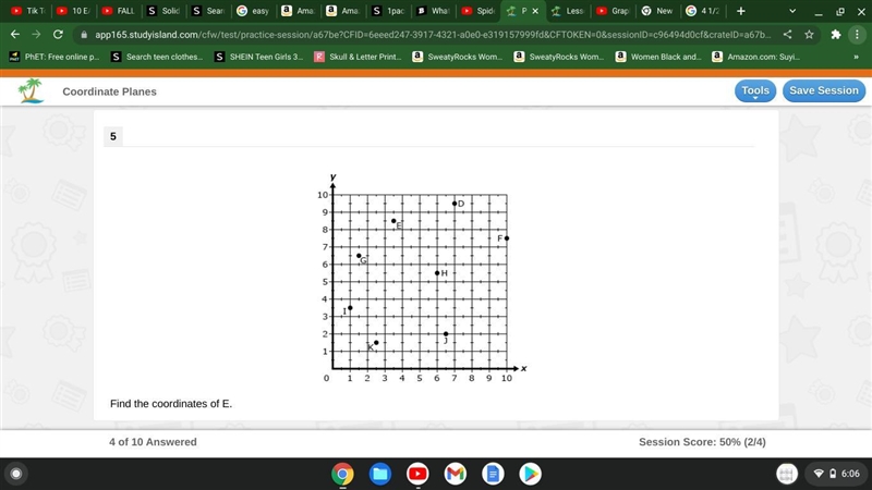 Find the coordinates of E. as fractions with whole number it wont let me put the answer-example-1