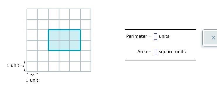 Find the perimeter and area of the shaded figure below.-example-1