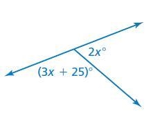 Tell whether the angles are complementary or supplementary. Then find the value of-example-1