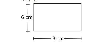 What will be the perimeter and the area of the rectangle below if it is enlarged using-example-1