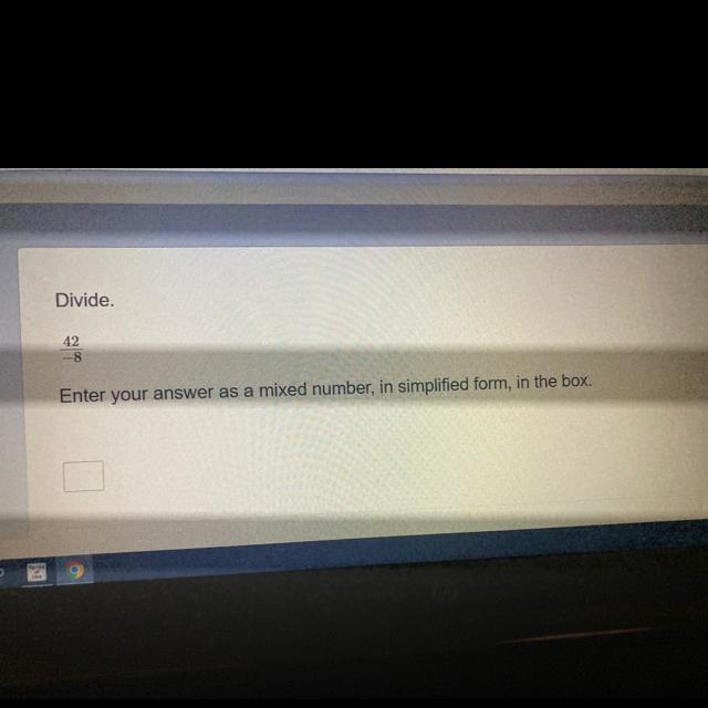 Divide enter your answer as a mixed number in simplified from in the box-example-1