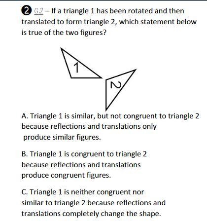 Which statement below is true of the two figures?-example-1