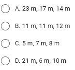 Which three lengths cannot be the lengths of the sides of a triangle?-example-1