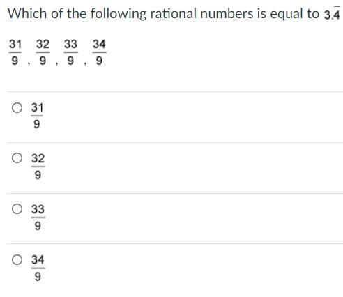 Which of the following rational numbers is equal to....-example-1