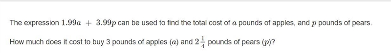 HELP ME PLEASEEEE SHOW ALL YOUR STEPS ANSWERS 1.$3.01 2.$20.93 3.$14.95 4. $17.00-example-1