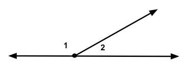 What is the measure of angle 2 if angle 1 is (5x - 2) and angle 2 is (2x)?-example-1