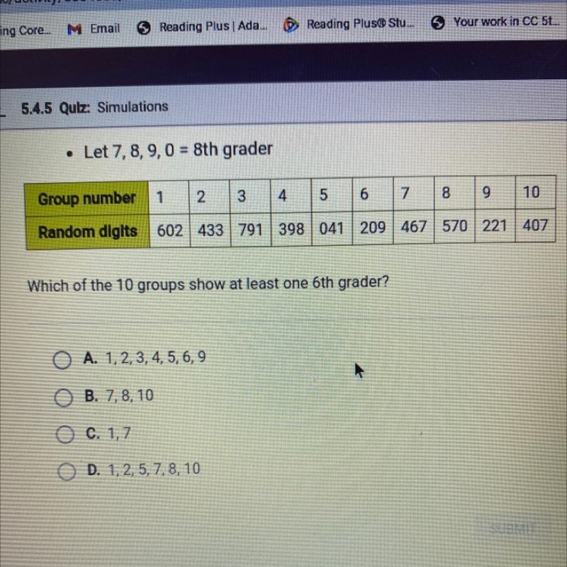 PLEASE HELP 20 POONTS! Of the students at Creekview Middle School, 30% are in 6th-example-1