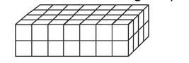 Trina built a rectangular prism out of connecting cubes. What is the volume of the-example-1