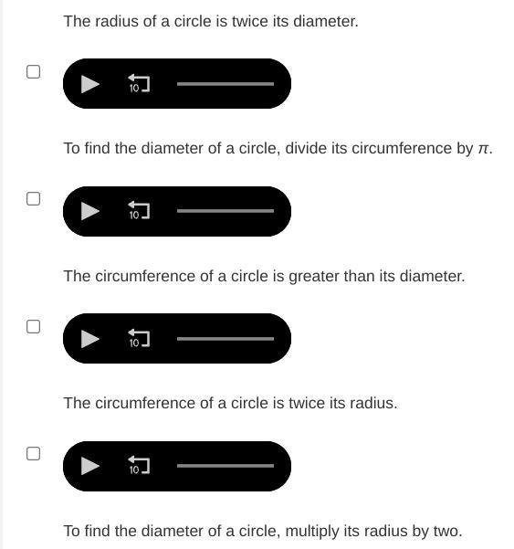 Select all the statements that are true-example-1