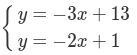 Solve Make sure to enter your answer as an ordered pair. (x,y)-example-1