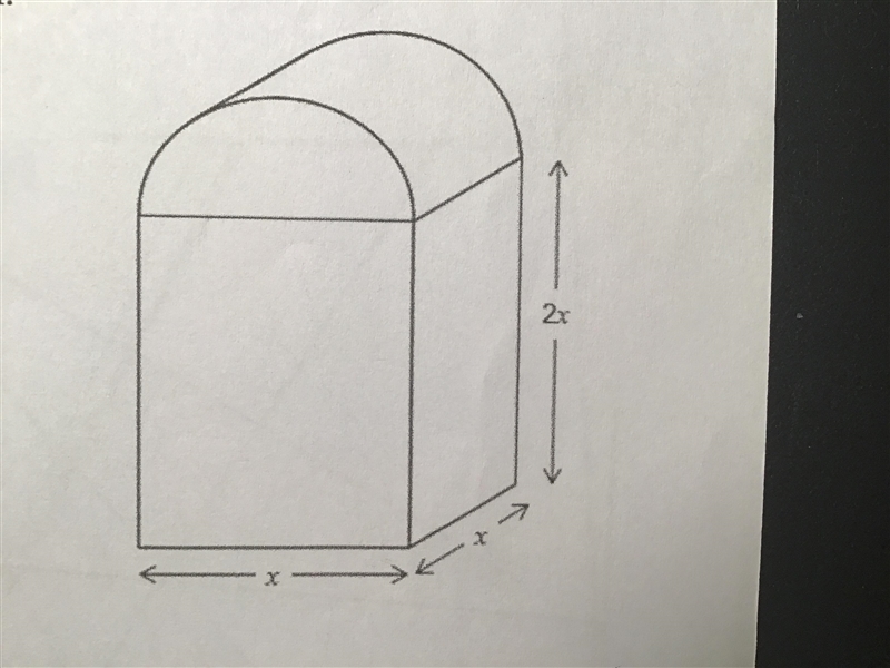 In this question all dimensions are in centimeters. A solid has uniform cross section-example-1