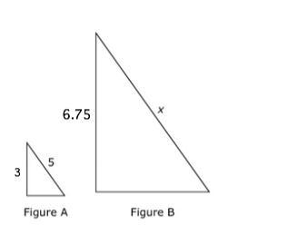 Figure A and Figure B are shown below The scale drawing for Figure A is 3 inches to-example-1