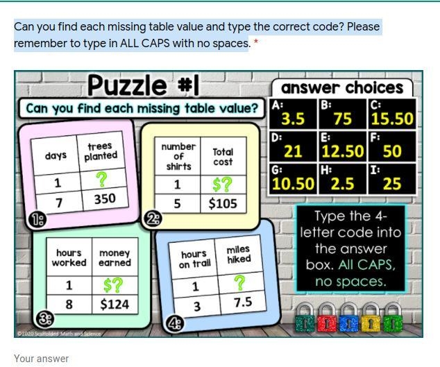 Can you find each missing table value and type the correct code? Please remember to-example-1