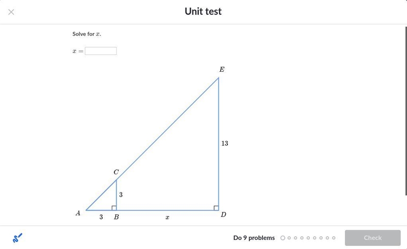 !PLZ HELP QUICK~ solve for x.-example-1