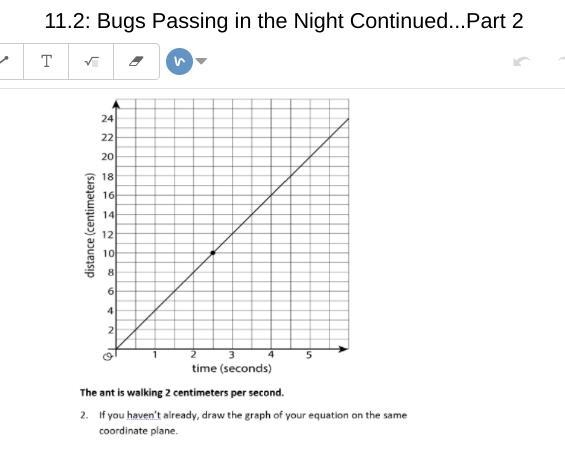 11.1 Warm-Up: What do you notice? What do you wonder? 11.2: Bugs Passing in the Night-example-3