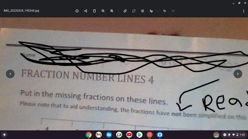 Help me with this problem. The topic is fraction number lines 4. And the other question-example-2