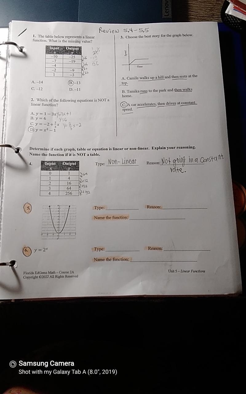 Pleaseeee I need help fast 59 points no kidding Just answer questions 5 and 6-example-1