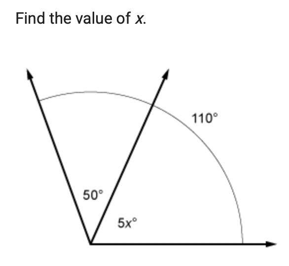 Find the value of x A. 36 B. 12 C. 8 D. 10-example-1