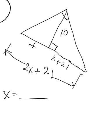 Solve for the missing variables. (Geometry)-example-1